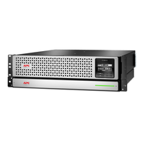 Apc SRTL2200RMXLI Smart-UPS On-Line, 2200VA, Rackmount 3U, 230V, 6x C13+2x C19 Iec Outlets, Smartslot, Extended Runtime, W/ Rail kit,W/ Lithium-ion External Battery