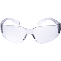 Sitesafe SSF9601540K Safety Glasses, Clear Lens, Frameless, Clear Frame, High Temperature Resistant/Impact-resistant/UV-resistant