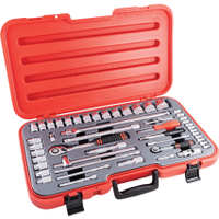 Kennedy-Pro KEN5824899K 1/2in. & 1/4in. Socket Set, Metric, Set of 50