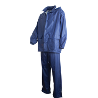 Sitesafe SSF9626170A 2-Piece Rainsuit, Navy (s)