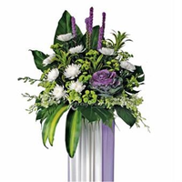 Xpressflower WSC1118 Mellow Melancholy (funeral Condolence Flower Wreath)