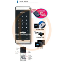St Guchi SGDL-TC21 Digital Door Lock With Card and Password Access