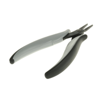 Rs Pro 2450542 Flat Nose Pliers, 140 Mm Overall, Straight Tip, 17mm Jaw, Esd