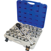 Senator SEN5829320K 3/4in. Socket Set, Imperial/Metric, Set of 26