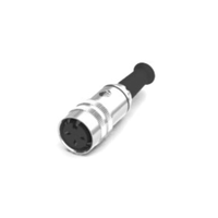 Rs Pro 2100239 3 Pole M16 Din, 4A, 100 V IP40, Screw Lock, Female, Cable Mount