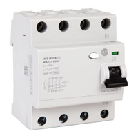 ALLEN-BRADLEY 1492-RCDA4B63S 1492 Rcda Rcd Standard Configuration 4P 100MA 63A