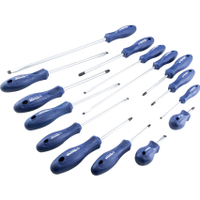Senator SEN5729150K Flared/Parallel/Phillips/Pozi, Screwdriver Set, Set of 15
