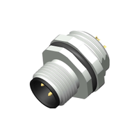 Rs Pro 2080591 Circular Connector, 4 Contacts, Panel Mount, M12 Connector, Plug, Male, IP67