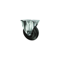 Atlas Workholders ATL9450906K Fixed Plate 80mm Rubber Tyre; Poly' Centre