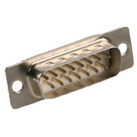 Multicomp Pro 5502-15PA-01-F1 Plug, D, Pcb, Straight, 15WAY
