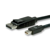 Multicomp Pro 11.99.5636 Cable, Mini DP-DP Plug, 3M, Blk