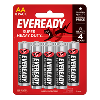 Eveready Battery Super Heavy Duty (aa) 8 Per Pack