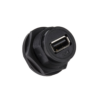 Rs Pro 1116749 Rs Pro Straight, Panel Mount, Socket Type a IP67 Usb Connector