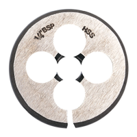 Sherwood SHR0868860K Bspf, Threading Die, 1in. X 11, High Speed Steel, Right Hand