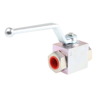 Rs Pro 2975861 Zinc Passivated Steel Hydraulic Ball Valve G 3/4