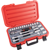 Kennedy-Pro KEN5827985K 1/2in. Square Drive Socket Set, Metric, Set of 25