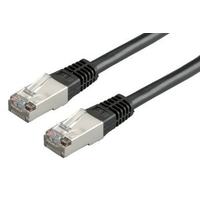 Multicomp Pro MP001933 Patch Cord, RJ45 PLUG-PLUG, Black, 2M