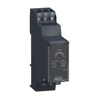 Schneider Electric RE22R2QEMT Modular Timing Relay, Harmony, 8A, 2Co, 0.3S…30S, Star Delta, 380…415V Ac Dc