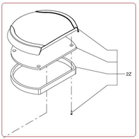 Nilfisk Air Intake Cover Kit F/S3 40000916