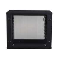 Apc AR109 Netshelter 9U Wallmount Rack Cabinet Single Hinged Switch Depth Unassembled