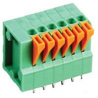 Multicomp Pro MC000005 Terminal Block, Wire to Brd, 6POS, 20AWG