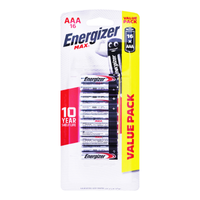 Energizer Alkaline Battery Max (aaa) 16 Per Pack