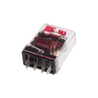 Rs Pro 4500245 Pcb Mount Power Relay, 24V Ac Coil, 15A Switching Current, Spdt