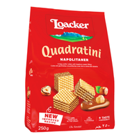 Loacker Quadratini Crispy Wafers Napolitaner 250g