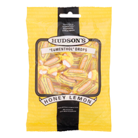 Hudson's Eumenthol Candy Drops Honey Lemon 100g