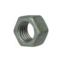 RS PRO Steel Hex Nut, 7/8-9in