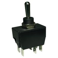 Multicomp Pro MCR13-448F1-01A-1HR Toggle Switch, Dpst, 16A, 250VAC, Panel