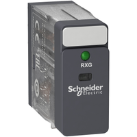 Schneider Electric RXG23BD Interface Plug in Relay, Harmony Electromechanical Relays, 5A, 2Co, With Led, 24V Dc