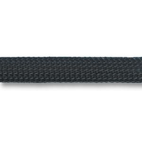 Multicomp Pro PETAM1901BK25C Sleeving, Braid, 25M