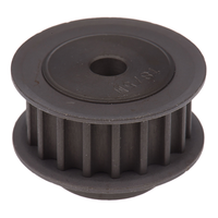 Rs Pro 0182767 Timing Belt Pulley, Steel 9mm Belt Width X 5mm Pitch, 18 Tooth