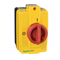 Schneider Electric VCFN12GE Enclosed Switch Disconnector,tesys Control,for ON/emergency stop,10A,IP65,compact Size