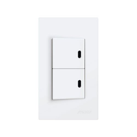 Royu Switch With Led Set - 2 Gang