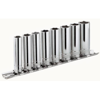 Facom Socket Long Set 6PT SQ1/4INCH RL.41E