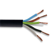 Multicomp Pro 3185Y-0.75MMBLK100M Cable, Flex, 3185Y, Black, 0.75MM, 100M