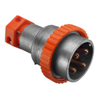 Clipsal P432 Plug Top Alum 32A 500V 4R Pins