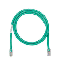 Panduit NK5EPC1MGRY Netkey Copper Patch Cord CAT5E Off Green Utp Cable 1M