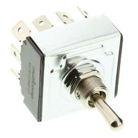 Multicomp MCR13-44E-01 Switch, Toggle, 4PDT, 16A, 125VAC