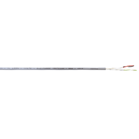 Rs Pro 2010523 Twisted Pair Data Cable, 2 Pairs, 0.34 Mm², 4 Cores, 22 Awg, Screened, 100m, Grey Sheath (1 Reel Of