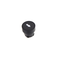Rs Pro 2052364 Black Momentary Push Button, 22mm Cutout, IP65