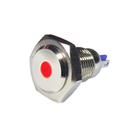 Rs Pro 8200586 Red Panel Mount Indicator, 24V, 12mm Mounting Hole Size, Lead Wires Termination, IP67