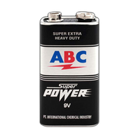 Box Battery 9V Abc