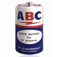 16645 Battery Abc Big Size D 1.5V