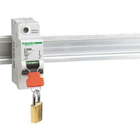 Schneider Electric 27145 Acti 9 Padlocking Device for C120/NC45..125 Toggle Set of 4