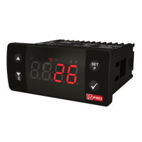 Rs Pro 2228123 Panel Mount On/Off Temperature Controller, 77 X 35mm 1 Input, 1 Output Relay, 230 V Supply Voltage ON/OFF