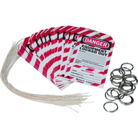 Brady WKT2 Lockout Tag Danger / Pkt