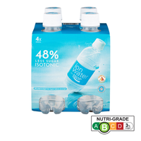 Pocari Sweat Ion Water Isotonic Bottle Drink Less Sugar 4 X 350ml